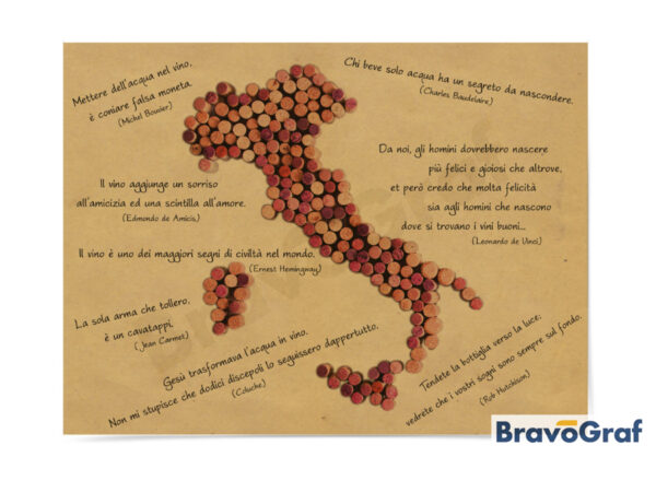 tovaglietta vinitaly paglia -  carta paglia